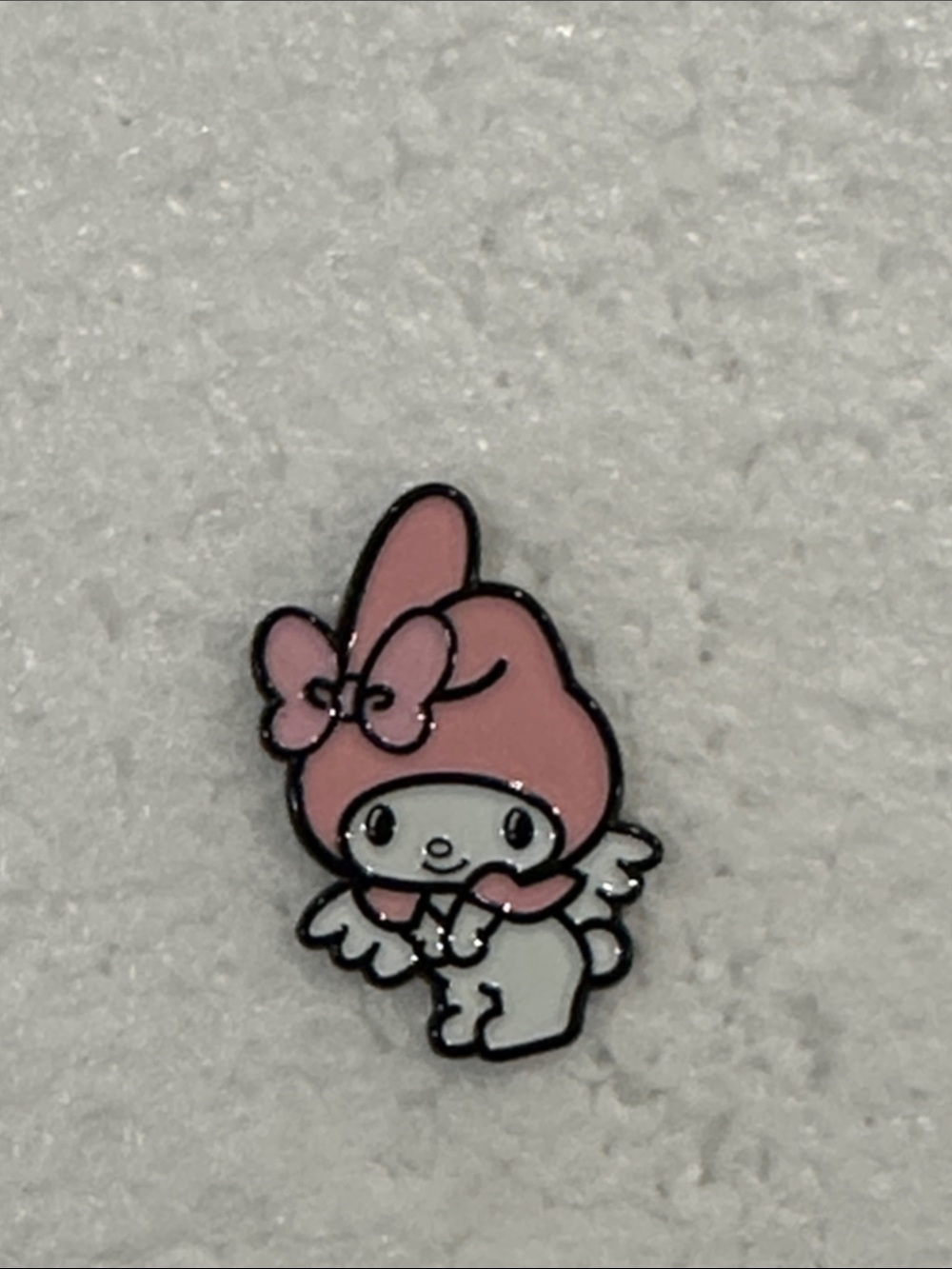 Sanrio My Melody Winged Enamel Pin in Pink and White